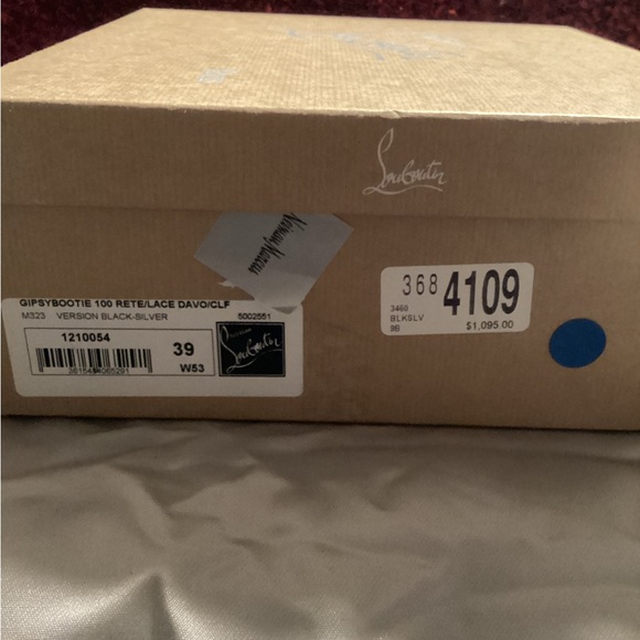 Authentic Christian Louboutin Mesh GIPSYBOOTIE Gipsy 100MM BNIB $PRICE DROP⬇️ - Picture 8 of 8